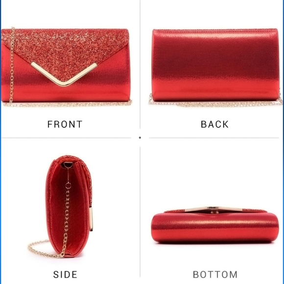 Dasein Women Evening Bag Formal Clutch - Picture 5 of 5